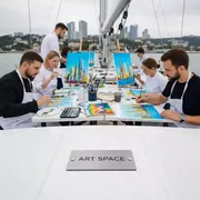 Аренда Мастер класс акварель и акрил на парусной регате (Сочи) — ART SPACE