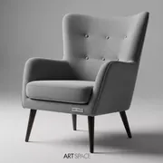 Аренда Стул Intrigue серый в Radisson Blu Resort & Congress Centre — ART SPACE