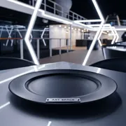 Аренда Тарелка подстановочная чёрная Porland 30 см на теплоходе «Дагомыс» — ART SPACE