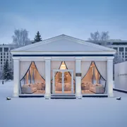 Аренда Тент 10х10 м в Mövenpick Hotel — ART SPACE