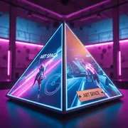 Аренда Пирамида голографическая EDGE PLUS W в санатории «Русь» — ART SPACE