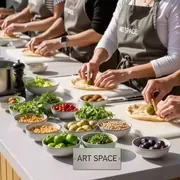 Аренда Кулинарный мастер класс пита с фалафелем в пляжном комплексе VinoGrad — ART SPACE