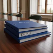 Аренда Обложки для переплета пластиковые непрозрачные ПП A4 40 мм синий в Маринс Парк Отеле — ART SPACE