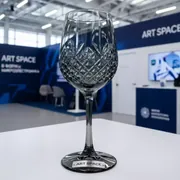 Аренда Бокал для вина Бриллиант серый 325 мл в зале «Чайка» (Морпорт) — ART SPACE