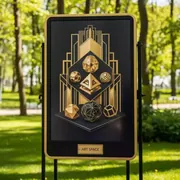 Аренда Плакаты интерактивные Стереометрия в санатории «Русь» — ART SPACE