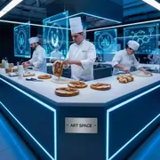 Аренда Мастер класс по приготовлению брецелей в ресторане «Магеллан» — ART SPACE