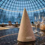 Аренда Салфетка льняная бежевая в ледовом дворце «Большой» — ART SPACE