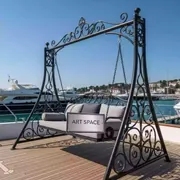 Аренда Качели кованые на VIP теплоходе (Морпорт Сочи) — ART SPACE