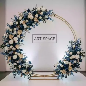 Аренда Арка круглая с живыми цветами в Omega Sirius — ART SPACE