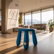 Аренда Табурет детский пластиковый Маммут 17 203DB синий в Sochi Marriott Krasnaya Polyana — ART SPACE
