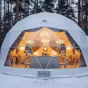 Аренда Шатер сфера 12х12 в парке «Ривьера» — ART SPACE