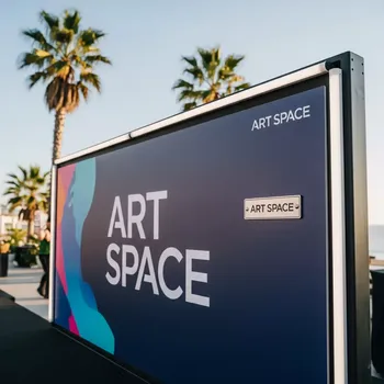 Аренда Баннер Vikuflex литой Black Back 450 гр 50x2,2 м полуматовый в пляжном клубе Del Mar — ART SPACE