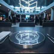 Аренда Тарелка подстановочная "Виго" с серебряным кантом в Bridge Resort — ART SPACE