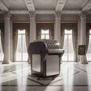 Аренда Шредер промышленный HSM StoreEx HDS 230 20х40,50 мм в Radisson Collection Paradise — ART SPACE