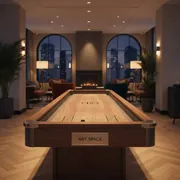 Аренда Шаффлборд шайборд в Mövenpick Hotel — ART SPACE