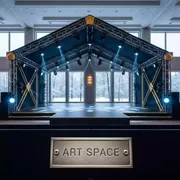 Аренда Сцены 6х8 м с двускатной крышей в Маринс Парк Отеле — ART SPACE