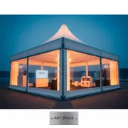 Аренда Шатер квадратный Barocco OUT в Stella di Mosca — ART SPACE