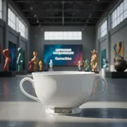 Аренда Бульонная чашка с ручками фарфор Noble серия Impress в Gamma Sirius — ART SPACE