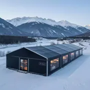 Аренда Шатер Кайт 4х24 черный в Skypark Sochi — ART SPACE