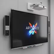 Аренда Комплект SBM787EXD 201WL интерактивная доска SMART SBM787V проектор EXD 201W крепление в Courtyard by Marriott Sochi — ART SPACE