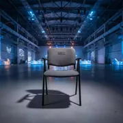 Аренда Стул складной Хит рогожка Levis черный каркас в ледовом дворце «Большой» — ART SPACE
