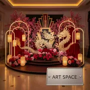 Аренда Фотозоны Китайский Новый год на вилле «Анна» — ART SPACE