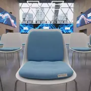 Аренда Подушки на стул Mio синяя в Omega Sirius — ART SPACE