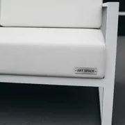 Аренда Диван Outdoor collection white в Alpha Sirius — ART SPACE