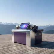 Аренда Резак для бумаги Guowang GW115F K115T на площадке Rosa Peak (2320м) — ART SPACE