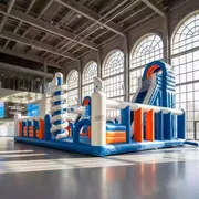 Аренда Полоса препятствий шаровая молния в МФК «Горный» — ART SPACE