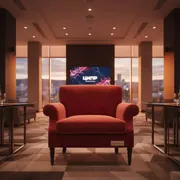 Аренда Стул велюр красный Одди в Cosmos Sochi Hotel — ART SPACE