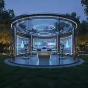 Аренда Организация телемостов системы телеконференций в парке «Ривьера» — ART SPACE