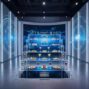 Аренда Лестница фуршетная прозрачная 7 ярусов в Университете «Сириус» — ART SPACE