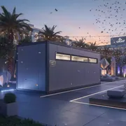 Аренда Хозблок Дарвин 4х6 серый в комплексе Sea Galaxy — ART SPACE