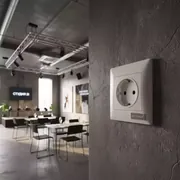 Аренда Розетка EKF Минск с заземлением белая в лофте «Студия 21» — ART SPACE