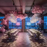 Аренда Декор для девочек в ресторане «D.O.M» — ART SPACE