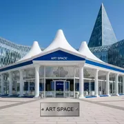 Аренда Шатры для мероприятий в Уфе в Ледовом дворце «Айсберг» — ART SPACE