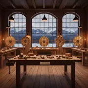 Аренда Мастер класс деревянные щиты в этно-парке «Моя Россия» — ART SPACE