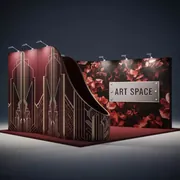 Аренда Стенд Isoframe Wave из 2 модулей в комплексе «Дагомыс» — ART SPACE