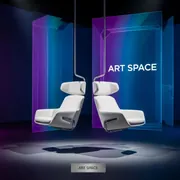 Аренда Подвесное кресло двухместное FRESCO GRANDE 2XL белое в комплексе «Дагомыс» — ART SPACE