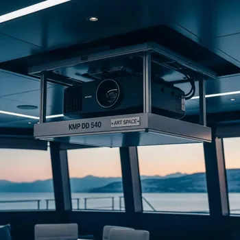 Аренда Лифт для проектора KMP DD 540 на VIP теплоходе (Морпорт Сочи) — ART SPACE