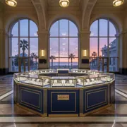 Аренда Торговый островок La Maison de Bijoux 5х2,5 м 12,5 м² в зале «Чайка» (Морпорт) — ART SPACE
