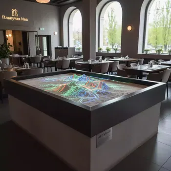 Аренда Интерактивная песочница в ресторане «Плакучая Ива» — ART SPACE
