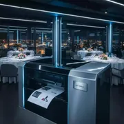 Аренда Печатные машины цифровые в ресторане «Voda» — ART SPACE