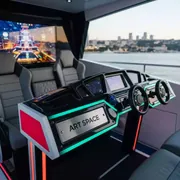 Аренда Игровая приставка с подушками на VIP теплоходе (Морпорт Сочи) — ART SPACE