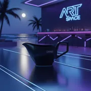 Аренда Соусник Porland черный на пляже «Маяк» — ART SPACE