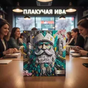 Аренда Упаковка для кружек Дед Мороз в ресторане «Плакучая Ива» — ART SPACE