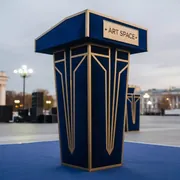 Аренда Подиум для показов 8х6 м для концерта на Медальной площади — ART SPACE