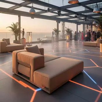 Аренда Модуль для дивана дополнительный Monaco Lounge Extension Part в Radisson Blu Resort & Congress Centre — ART SPACE