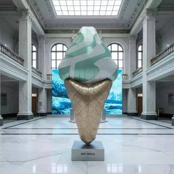 Аренда Шар фольгированный Мятное мороженое в МФК «Горный» — ART SPACE